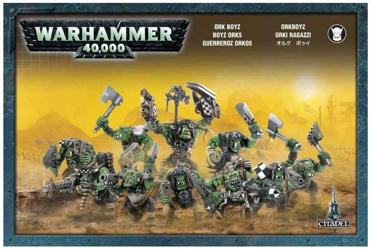 Warhammer 40,000 Xenos Orks: Ork Boyz