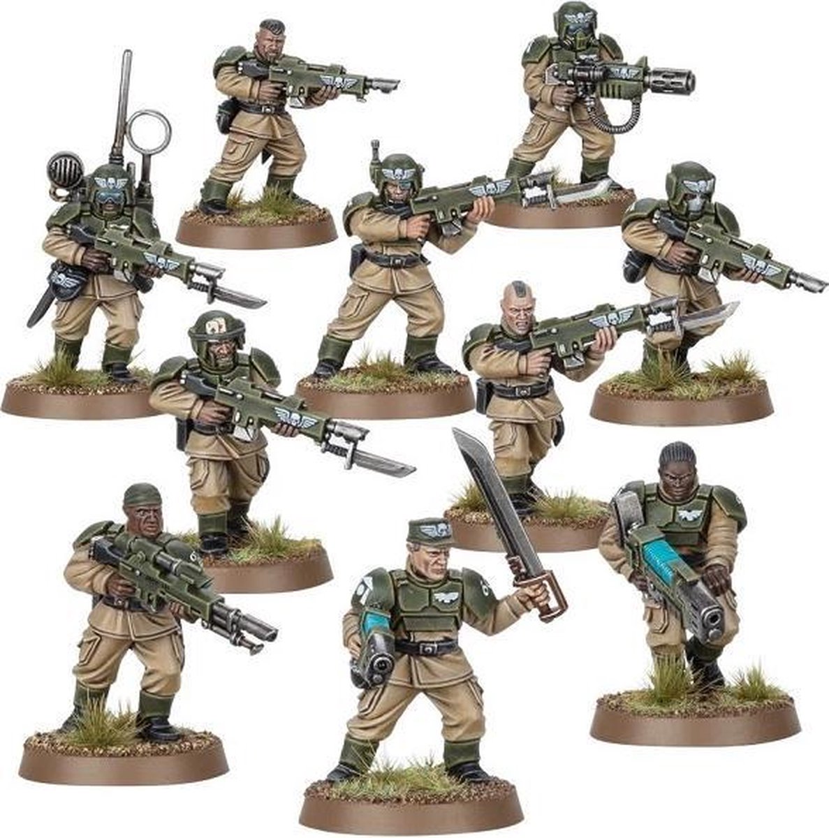 Warhammer 40.000 - Astra Militarum Cadian Infantry Squad – 47-17