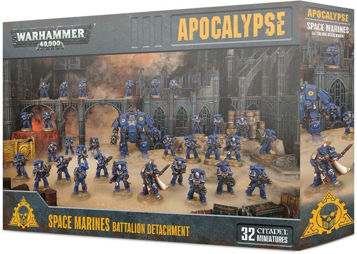 Warhammer 40.000 Adeptus Astartes Space Marines Batalion Detachment