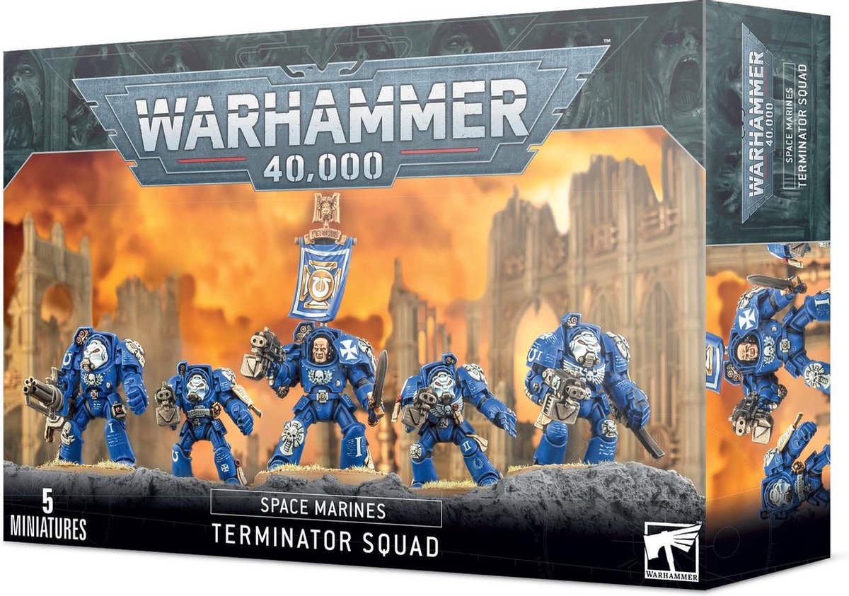 Warhammer 40.000 Adeptus Astartes Space Marines Terminator Squad