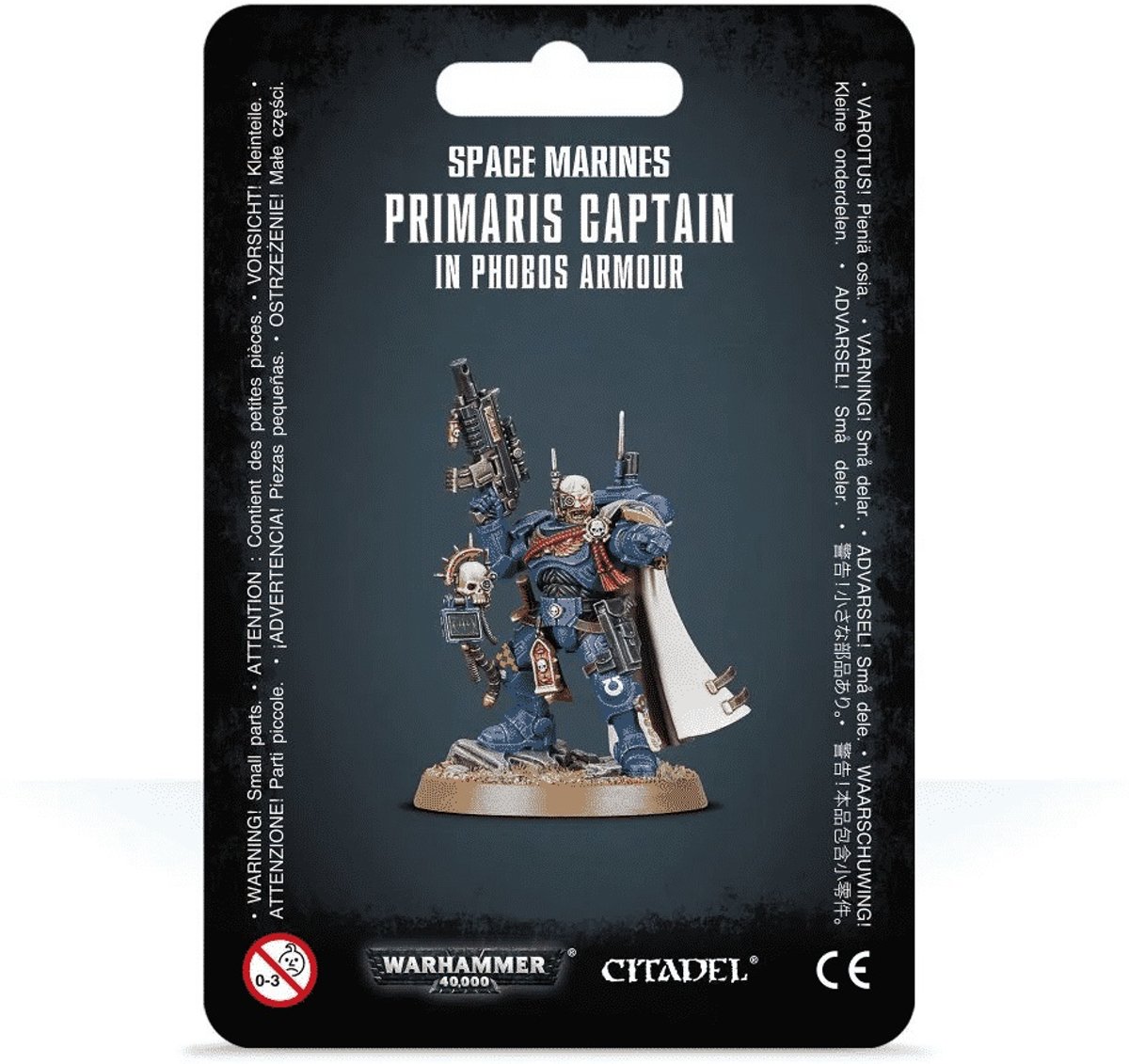 Warhammer 40.000 Astra Adeptus Space Marines Primaris Captain in Phobos Armour