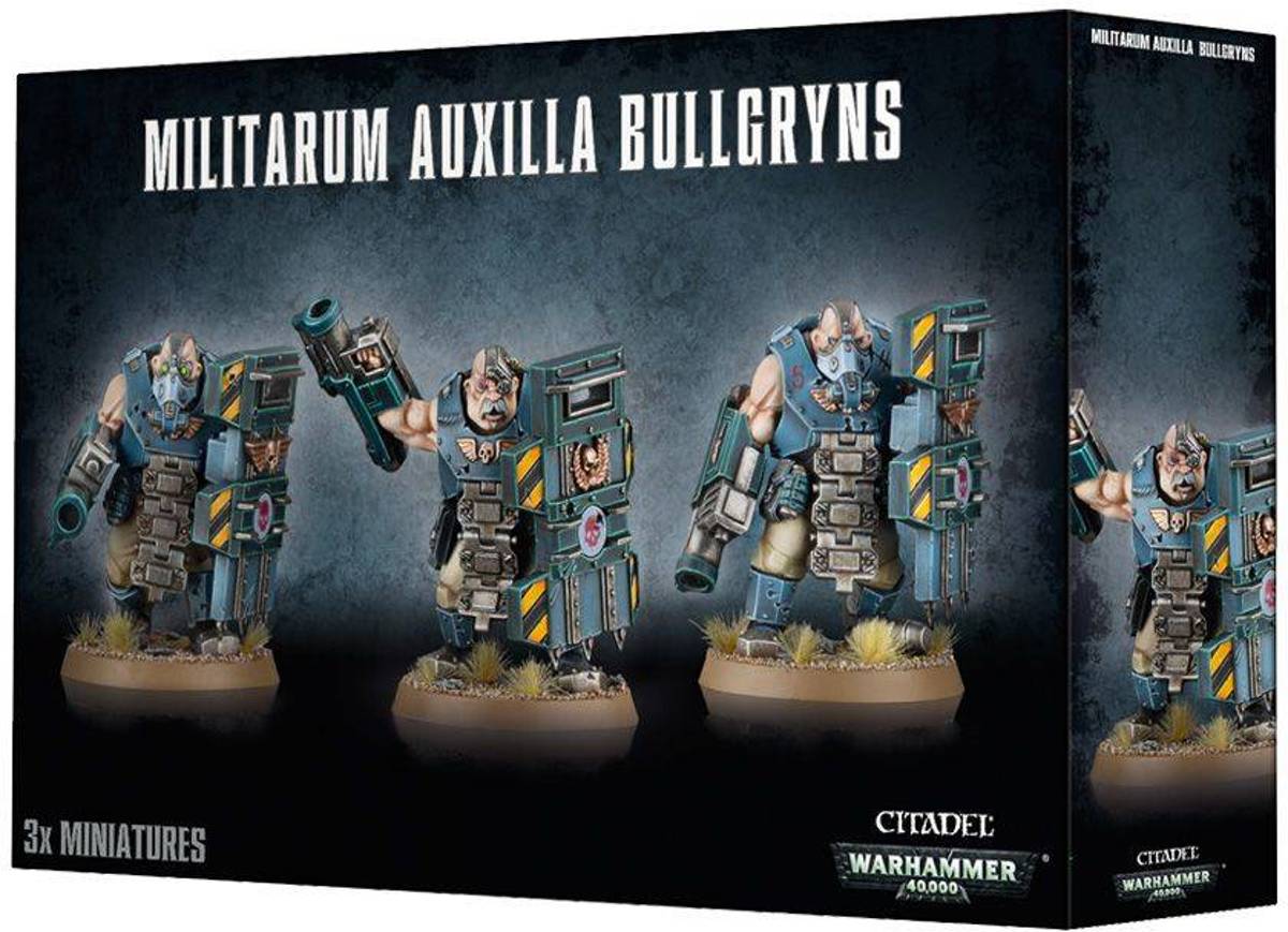 Warhammer 40.000 Astra Militarum Auxila Bullgryns