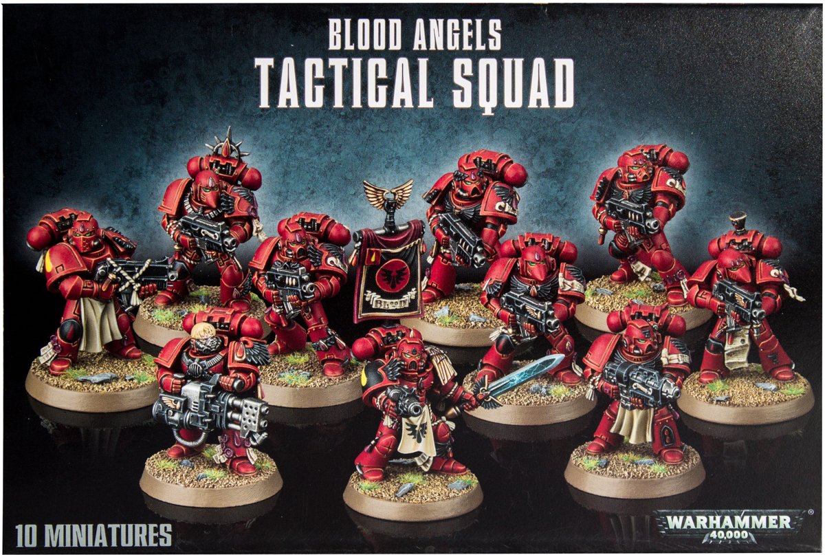 Warhammer 40.000 Blood Angels Tactical Squad