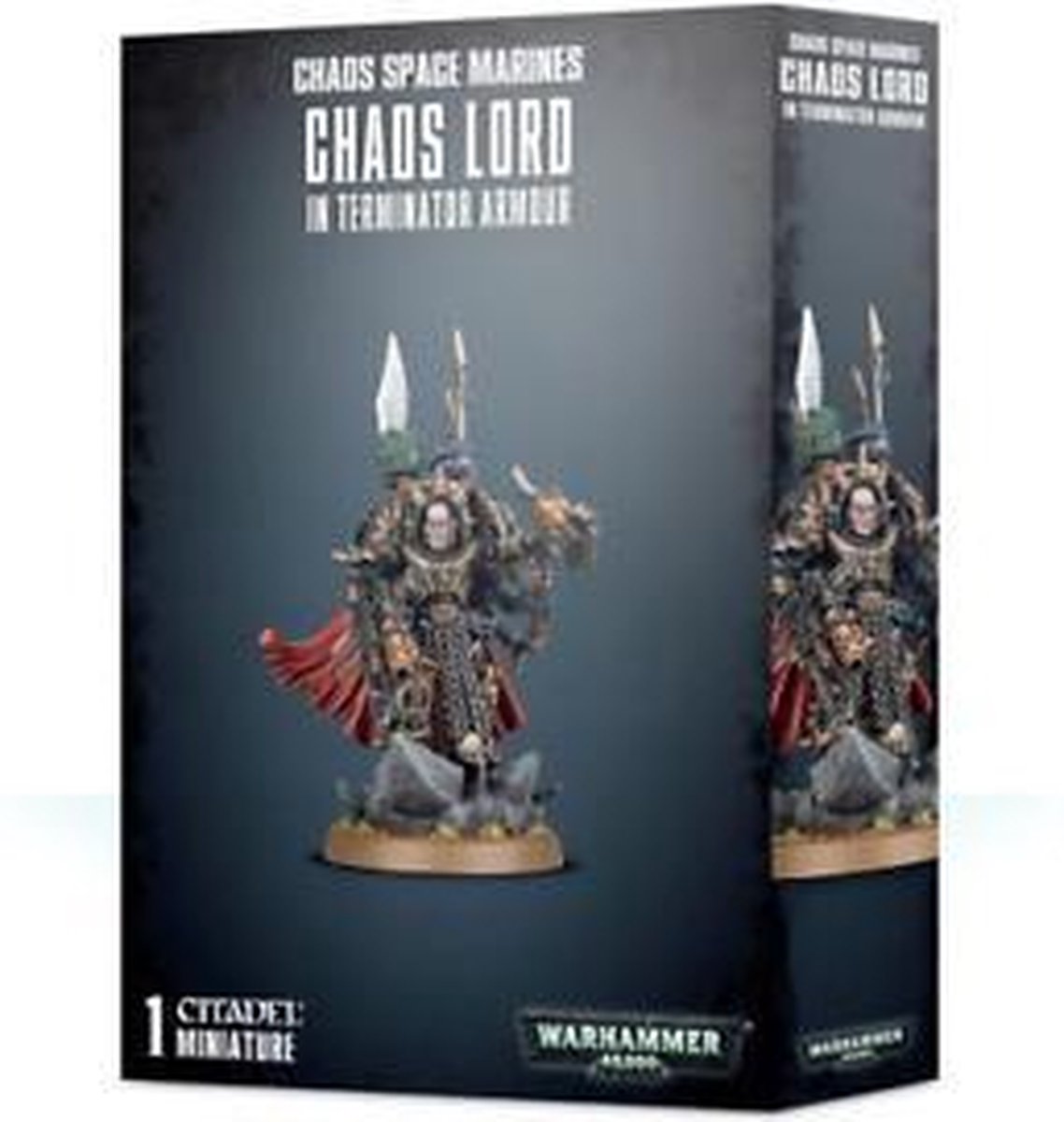 Warhammer 40.000 Chaos Space Marines Chaos Lord in Terminator Armour