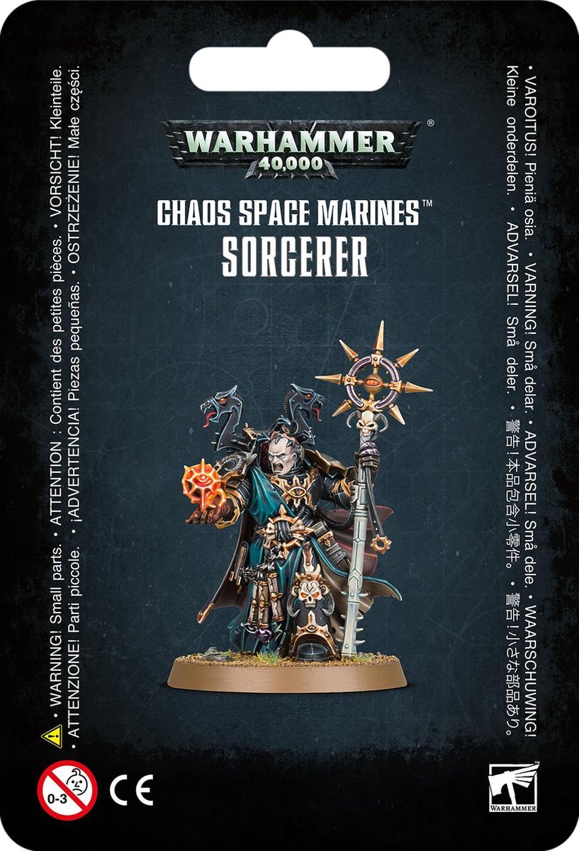 Warhammer 40.000 Chaos Space Marines Sorcerer