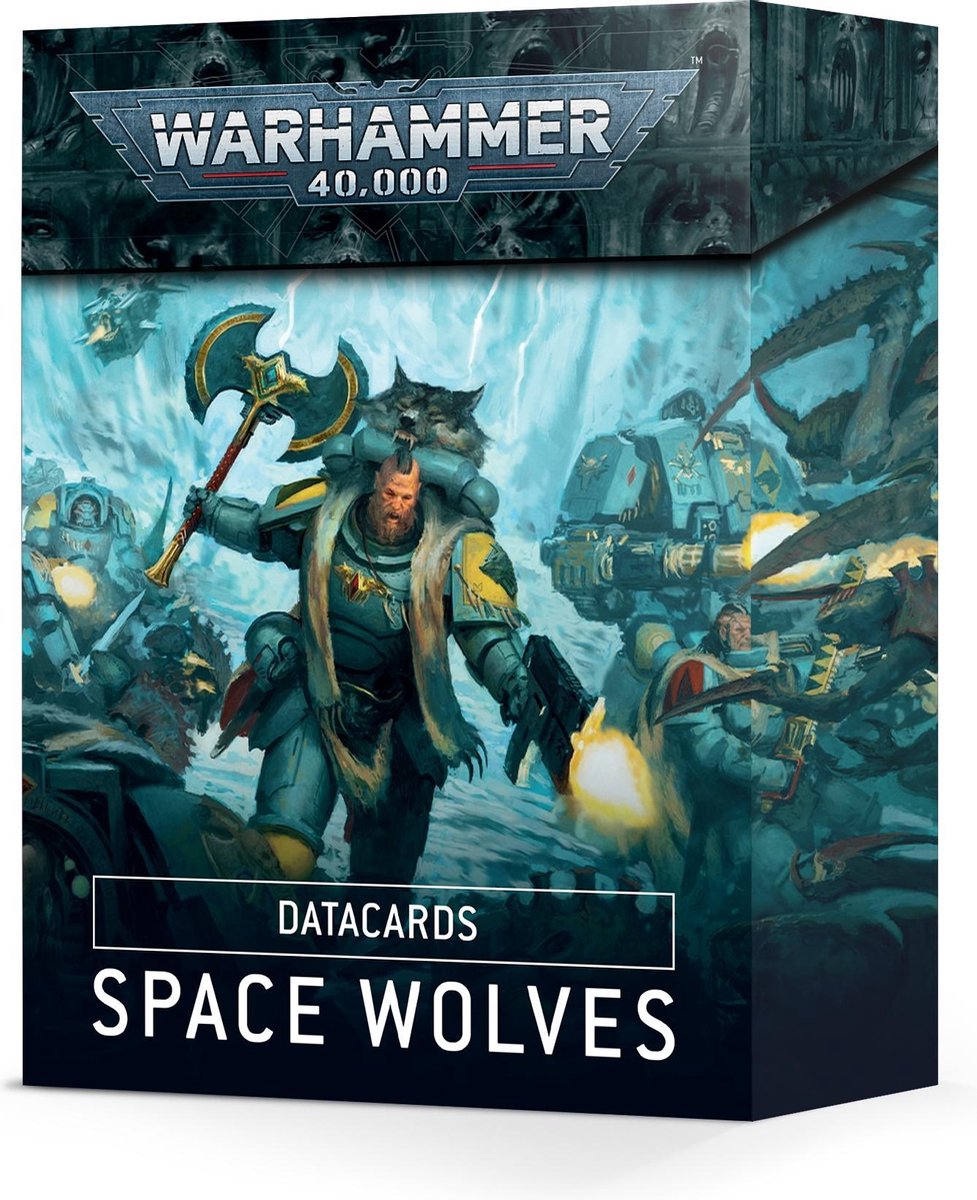 Warhammer 40.000 Datacards Space Wolves