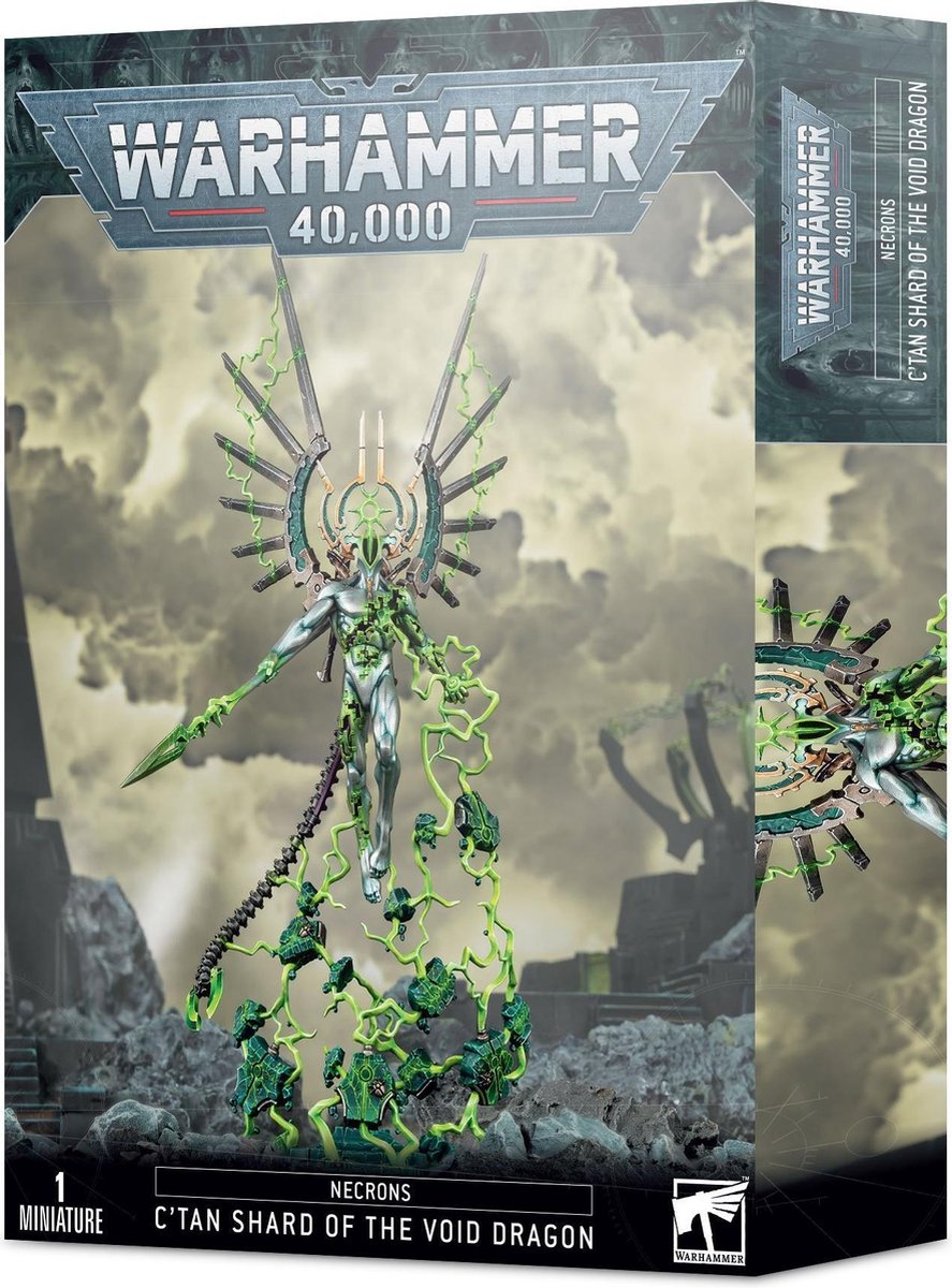 Warhammer 40.000 Necrons Ctan Shard of the Void Dragon