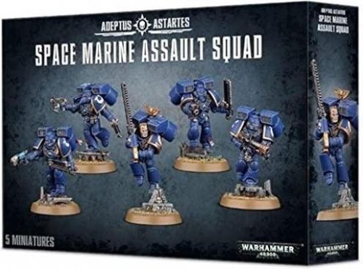 Warhammer 40.000 Space Marines Assault Squad