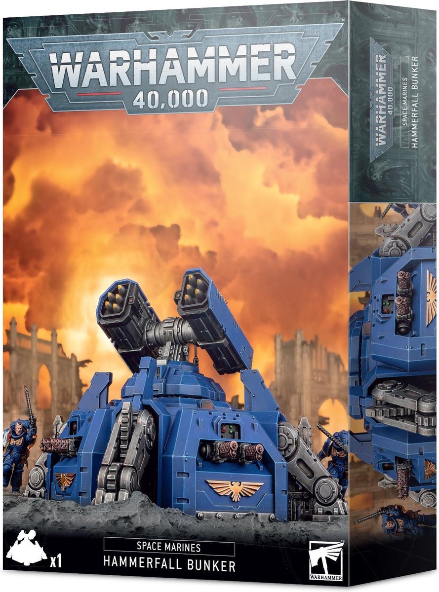 Warhammer 40.000 Space Marines Hammerfall Bunker