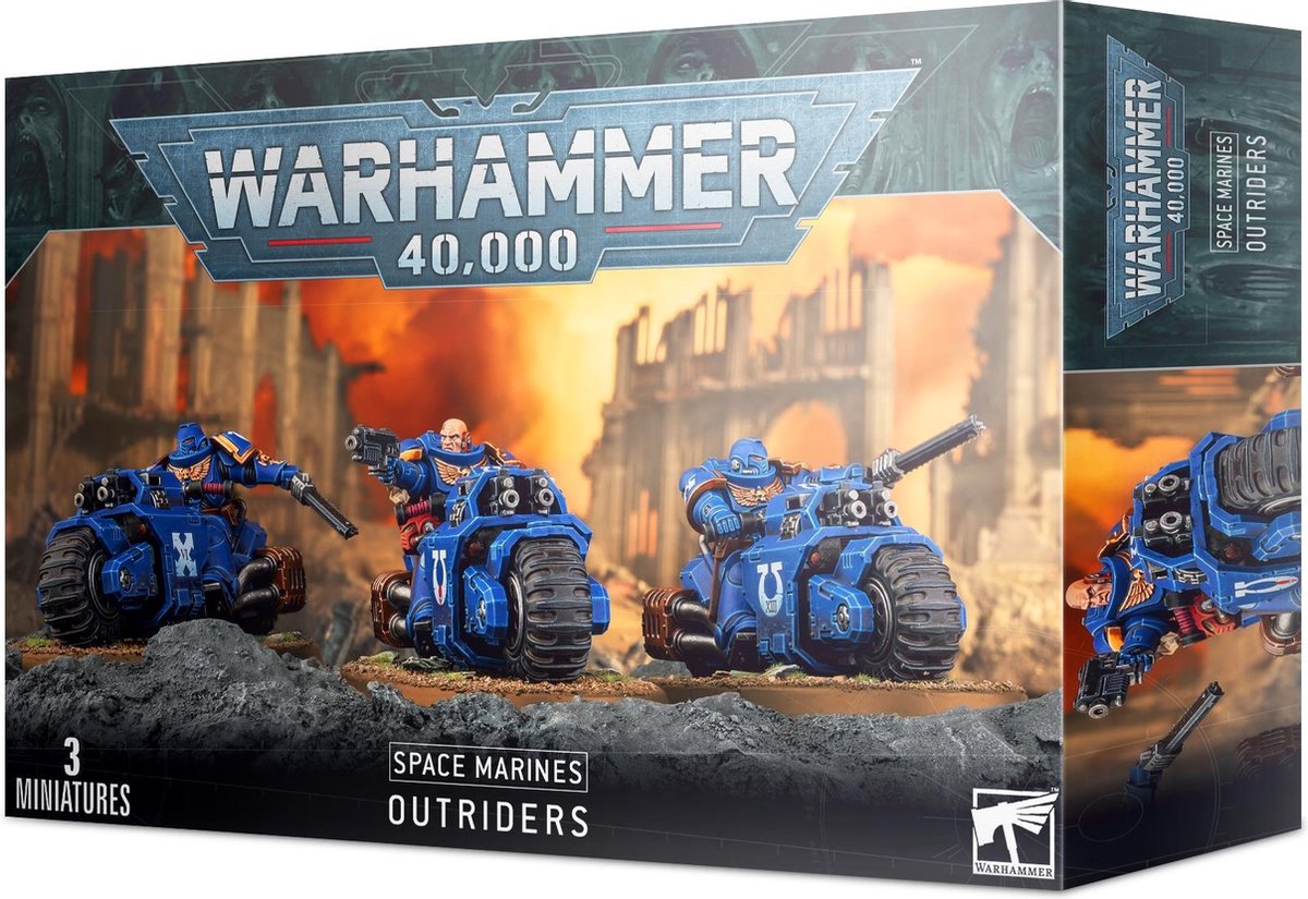 Warhammer 40.000 Space Marines Outriders