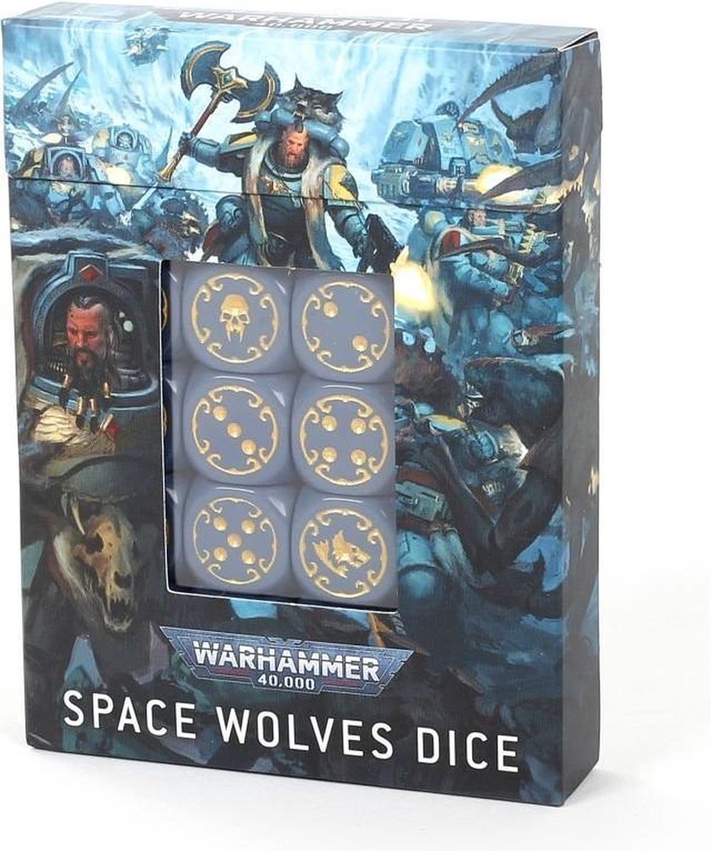 Warhammer 40.000: Space Wolves Dice