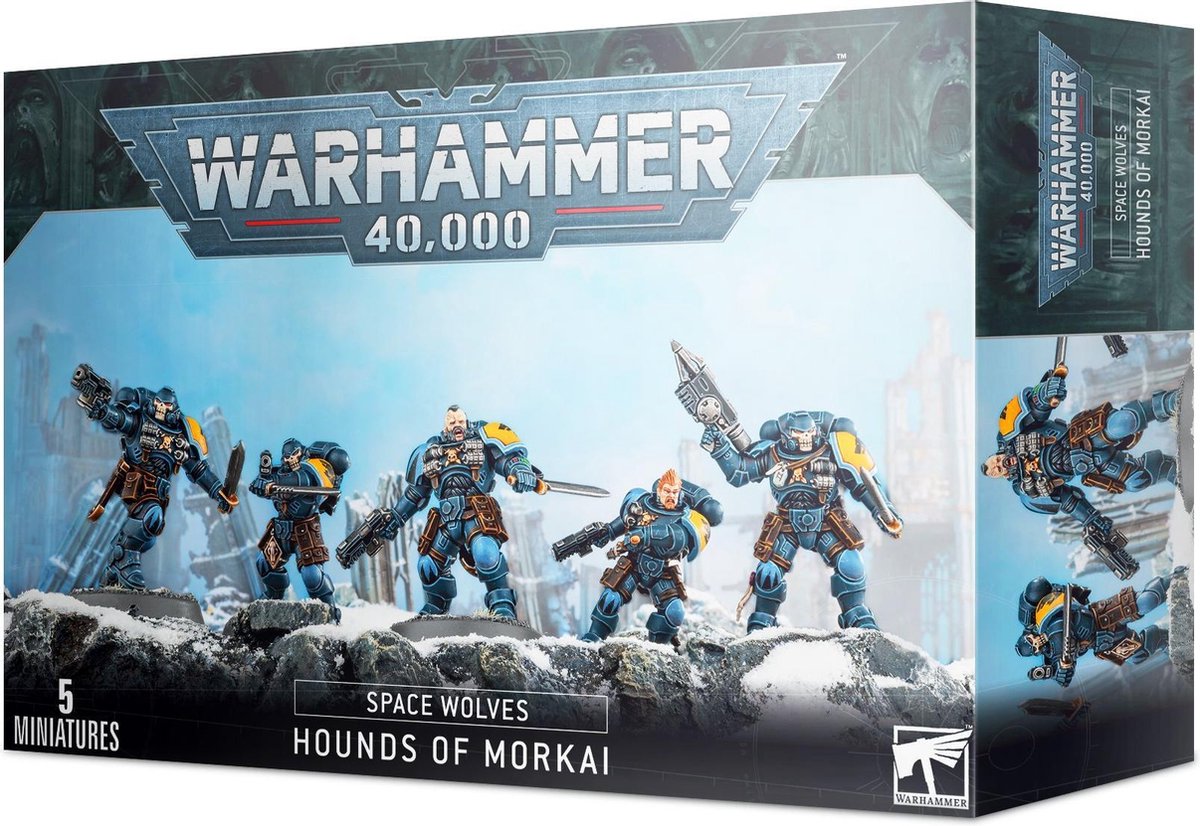 Warhammer 40.000 Space Wolves Hounds of Morkai