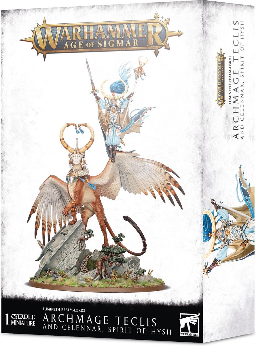 Warhammer Age of Sigmar - Lumineth Realm-Lords Archmage Teclis