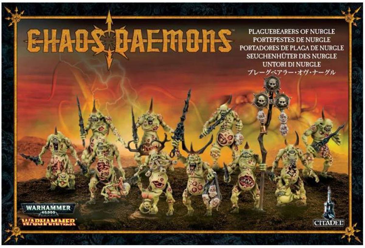 Warhammer: Daemons of chaos - Plaguebearers of Nurgle