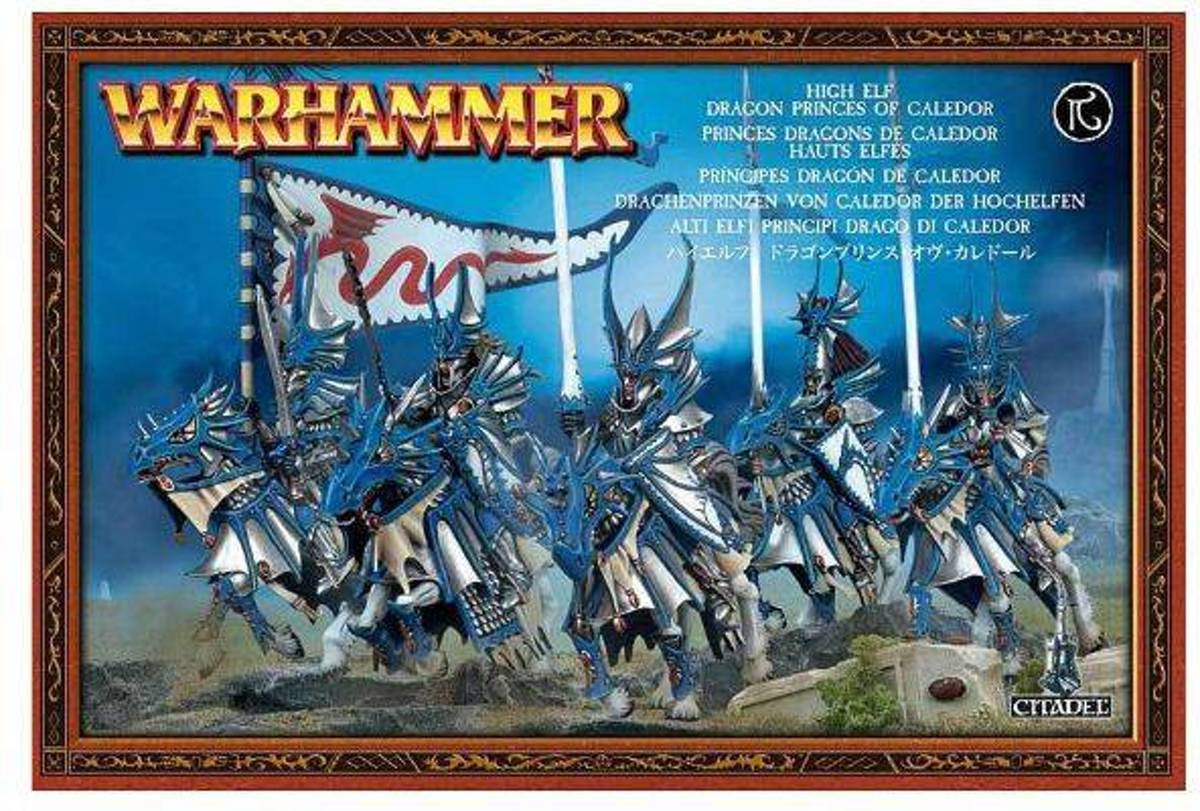 Warhammer: High Elf Dragon Princes of Caledor