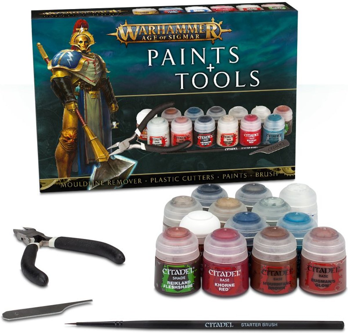 Warhammer Paints + Tools