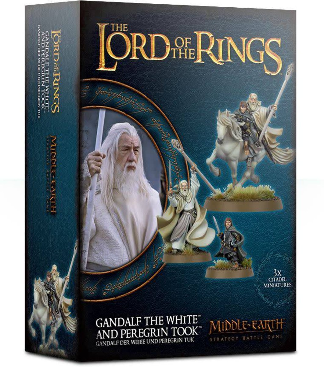 Warhammer: The Lord Of The Rings - Gandalf The White And Peregrin Took