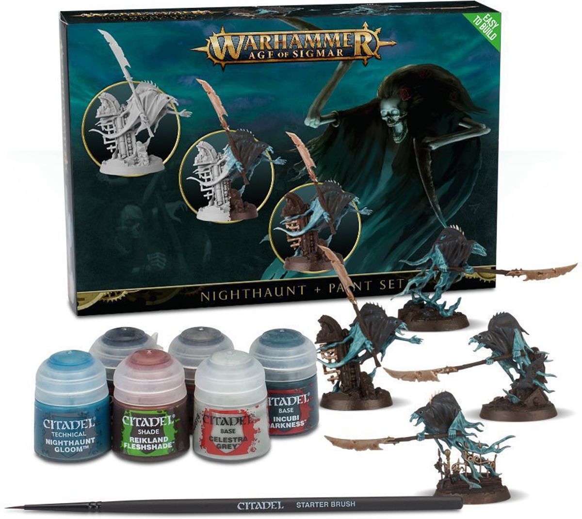 Warhammer age of sigmar Nighthaunt + paint set