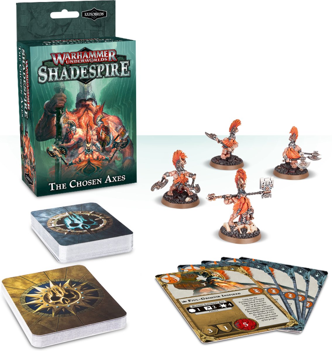 Warhammer underworlds - Shadespire - The chosen axes