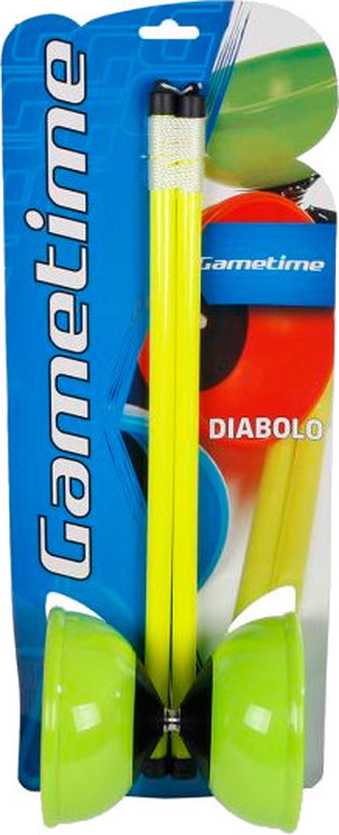 Gametime Diabolo Junior 36 Cm Groen/geel 3-delig