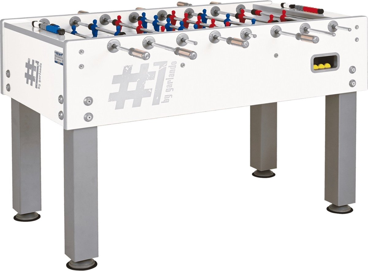   Voetbaltafel - Wit - Kickertafel - Voetbaltafel