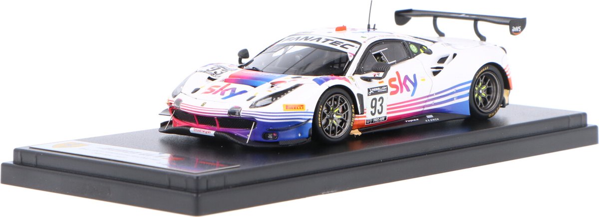 Ferrari 488 GT3 Evo - Modelauto schaal 1:43