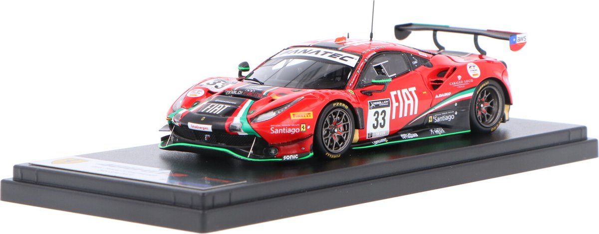 Ferrari 488 GT3 Evo - Modelauto schaal 1:43