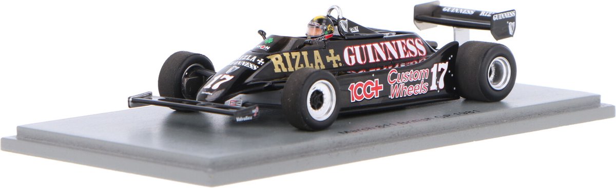 March 811 Ford Cosworth - Modelauto schaal 1:43