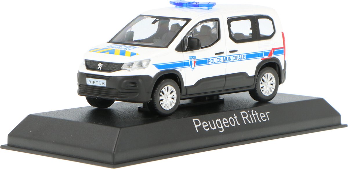 Peugeot Rifter Police Municipale - Modelauto schaal 1:43