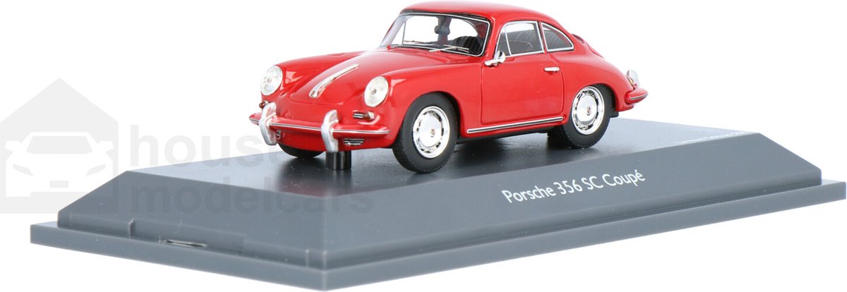 Porsche 356 SC Coupé - Modelauto schaal 1:43