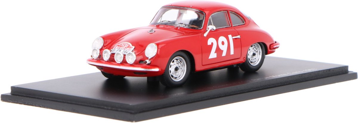 Porsche 356B T6 Carrera 2 GT - Modelauto schaal 1:43