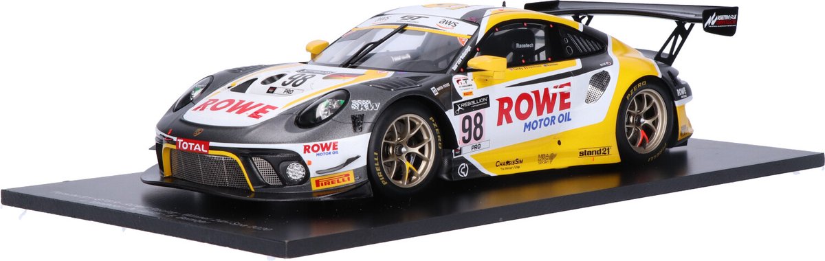 Porsche 911 GT3 R - Modelauto schaal 1:18