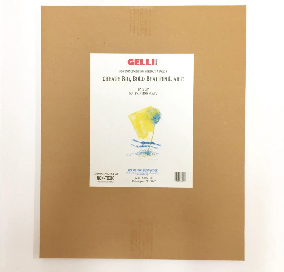 Gelli Arts 40,6 x 50,8 cm Gel plate – super groot