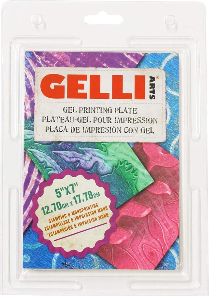 Gelli plate - rechthoek - 5 x 7 inch