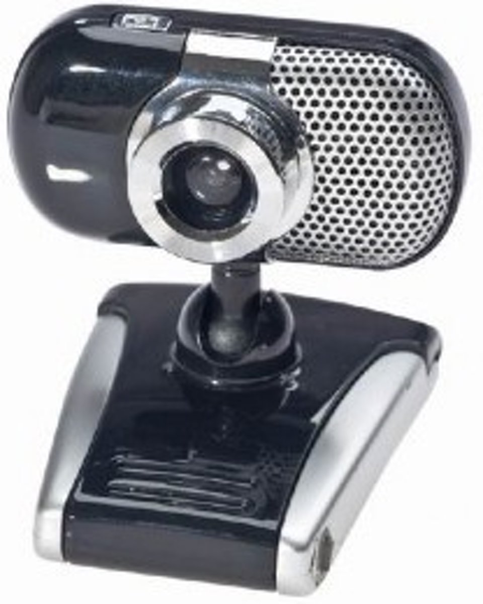 Gembird CAM82U 2MP 1600 x 1200Pixels USB 2.0 Zwart, Zilver webcam