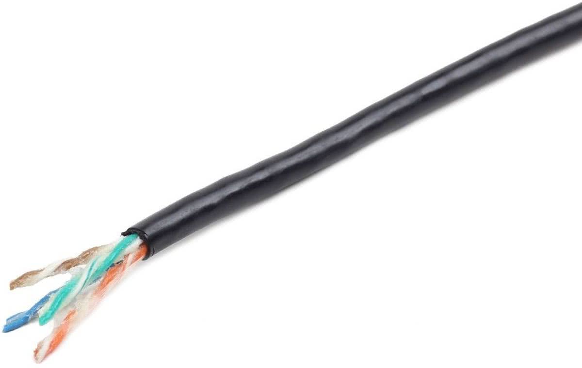 Gembird CAT5e UTP 305m 305m Cat5e U/UTP (UTP) Zwart netwerkkabel