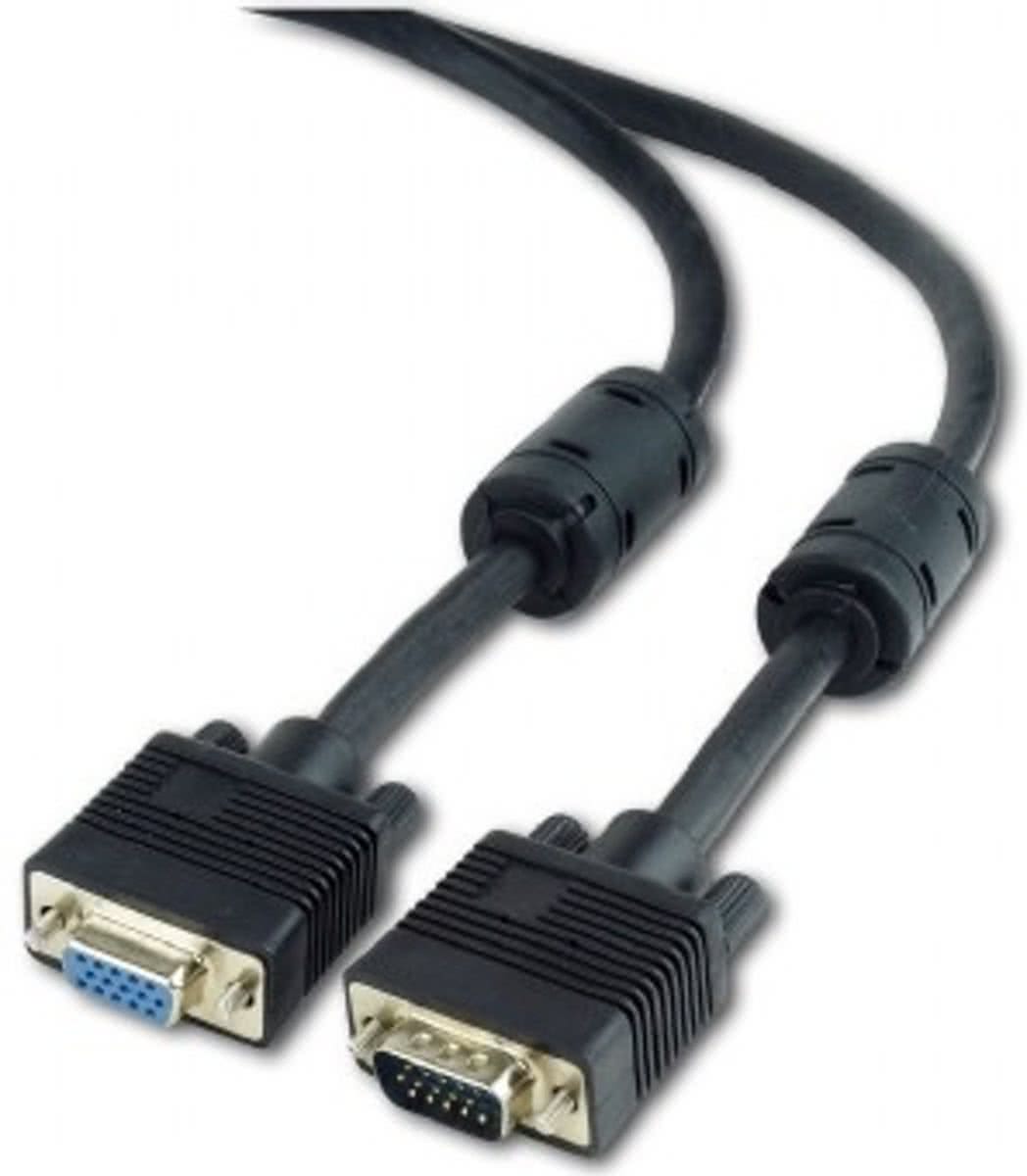 Gembird CC-PPVGAX-10-B 3m VGA (D-Sub) VGA (D-Sub) Zwart VGA kabel