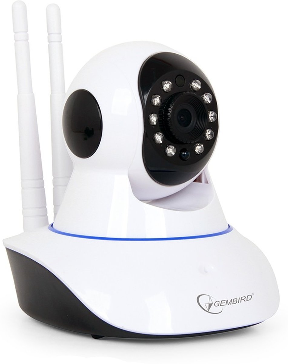 Gembird ICAM-WRHD-01 IP security camera Binnen Zwart, Wit bewakingscamera