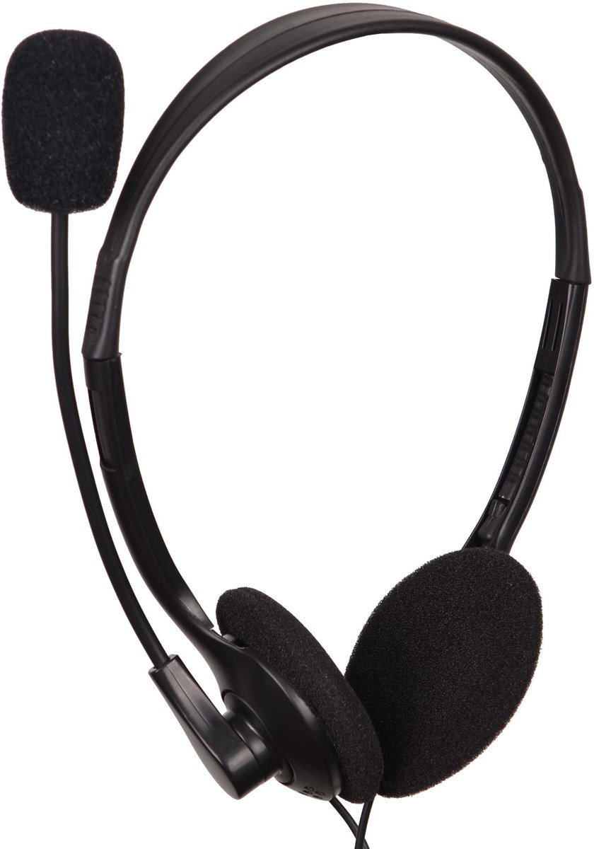 Gembird MHS-123 - Stereo headset, zwart