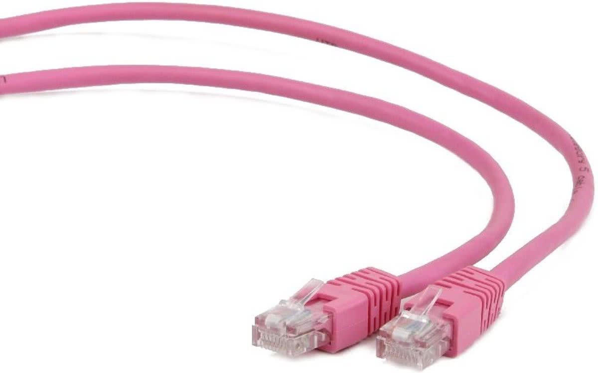 Gembird RJ45/RJ45 Cat6 2m 2m Cat6 F/UTP (FTP) Roze netwerkkabel