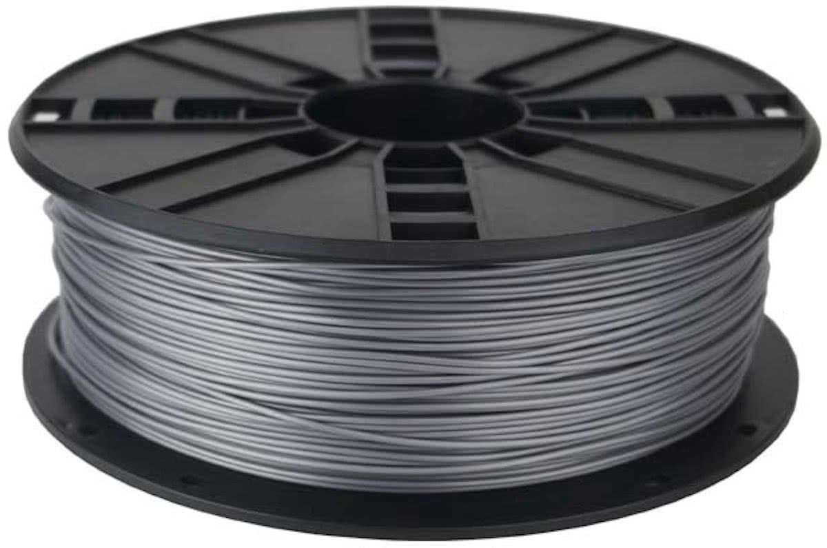 Gembird3 3DP-PLA1.75-02-GL - Filament (600 g) PLA, 1.75 mm, titanium metallic