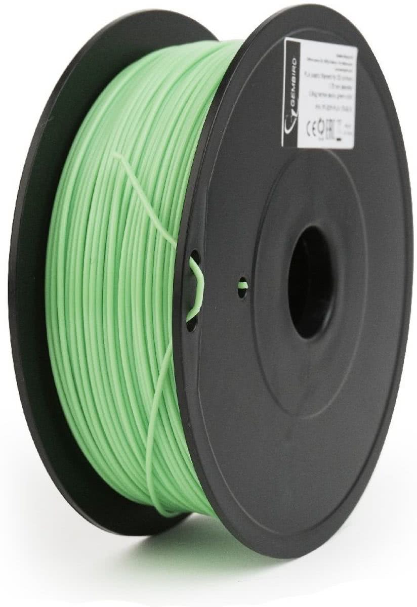 Gembird3 FF-3DP-PLA1.75-02-G - Filament (600 g) PLA, 1.75 mm, 53 mm spoel, groen