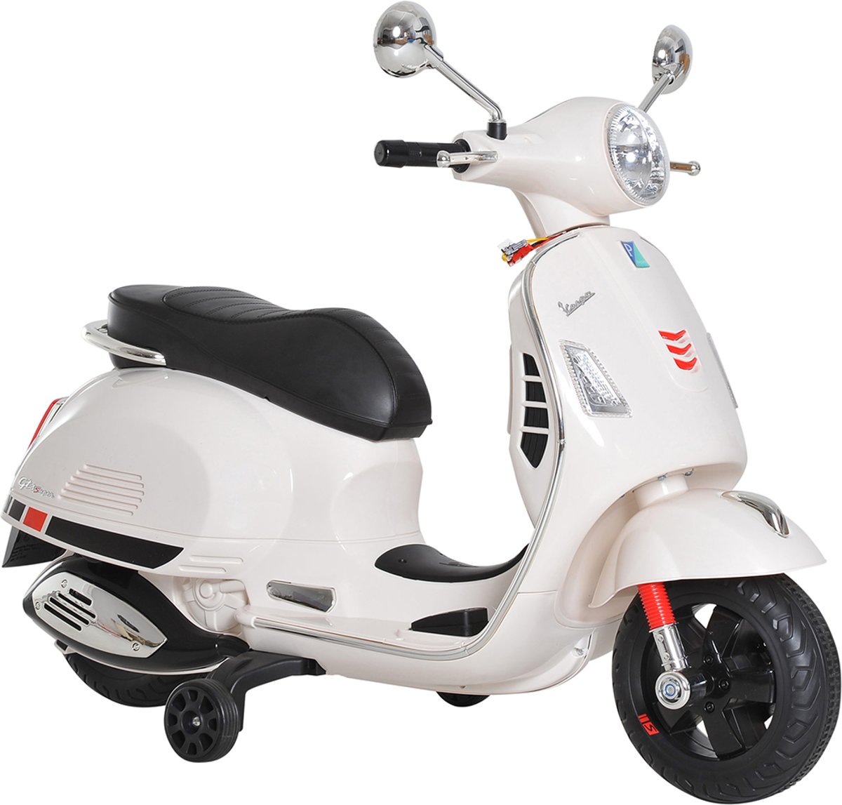 VESPA kinderscooter 12V kleur Wit