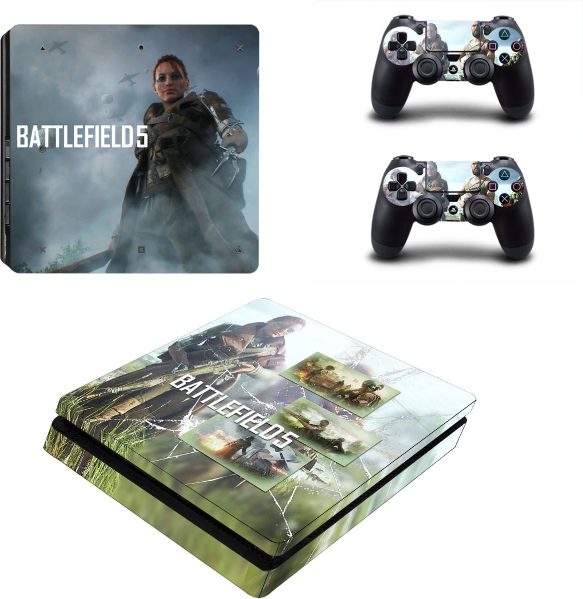 Battlefield 5 - Playstation 4 Slim Skin Sticker