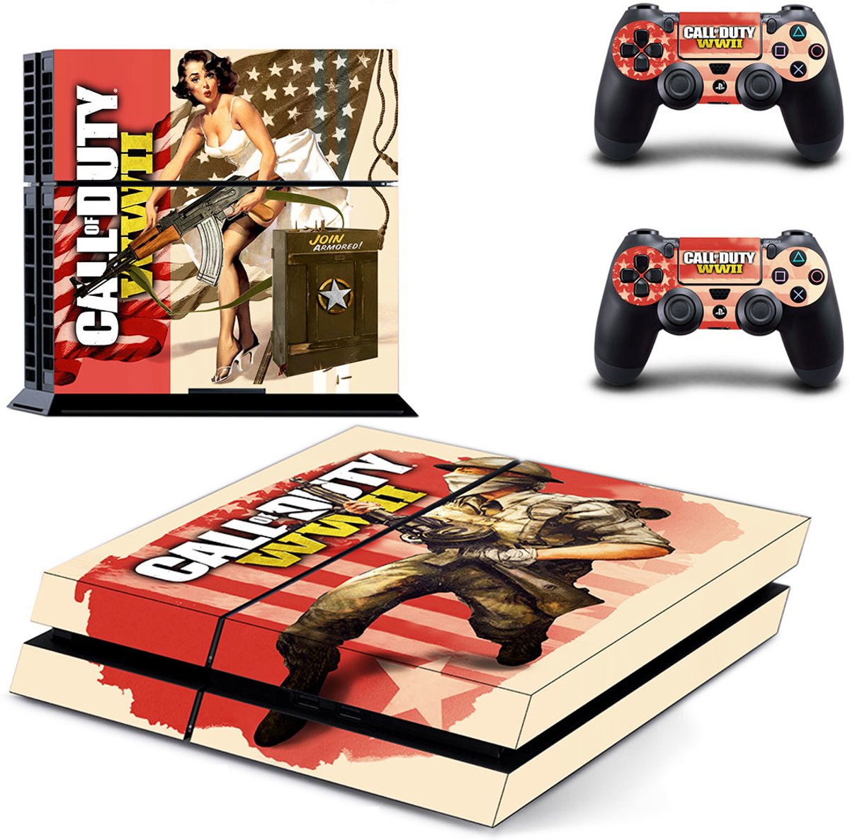 Call of Duty World War 2 - Playstation 4 Skin Sticker