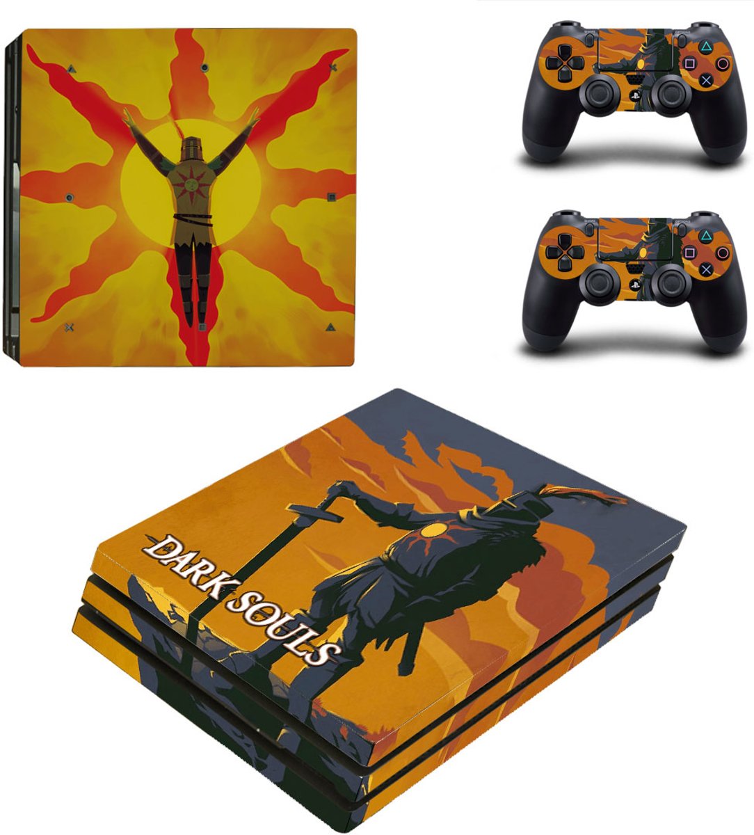 Dark Souls Skin Sticker - Playstation 4 Pro