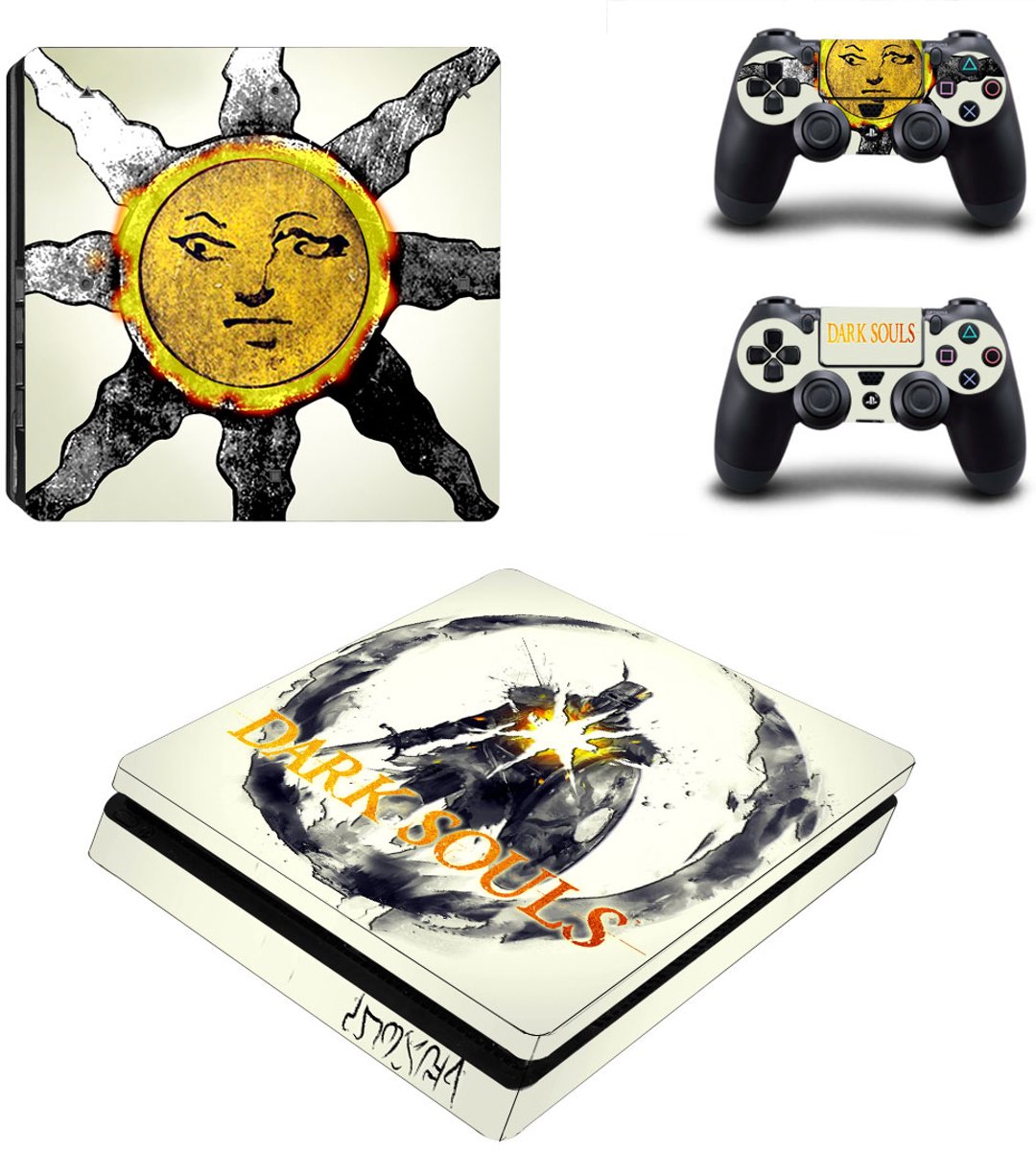 Dark Souls Skin Sticker - Playstation 4 Slim