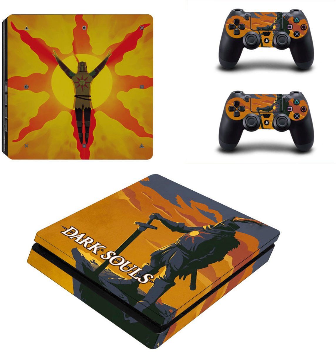 Dark Souls Skin Sticker - Playstation 4 Slim