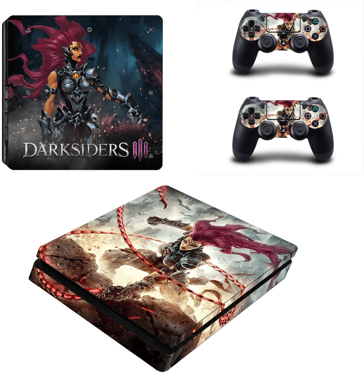 Darksiders 3 - Playstation 4 Slim Skin Sticker