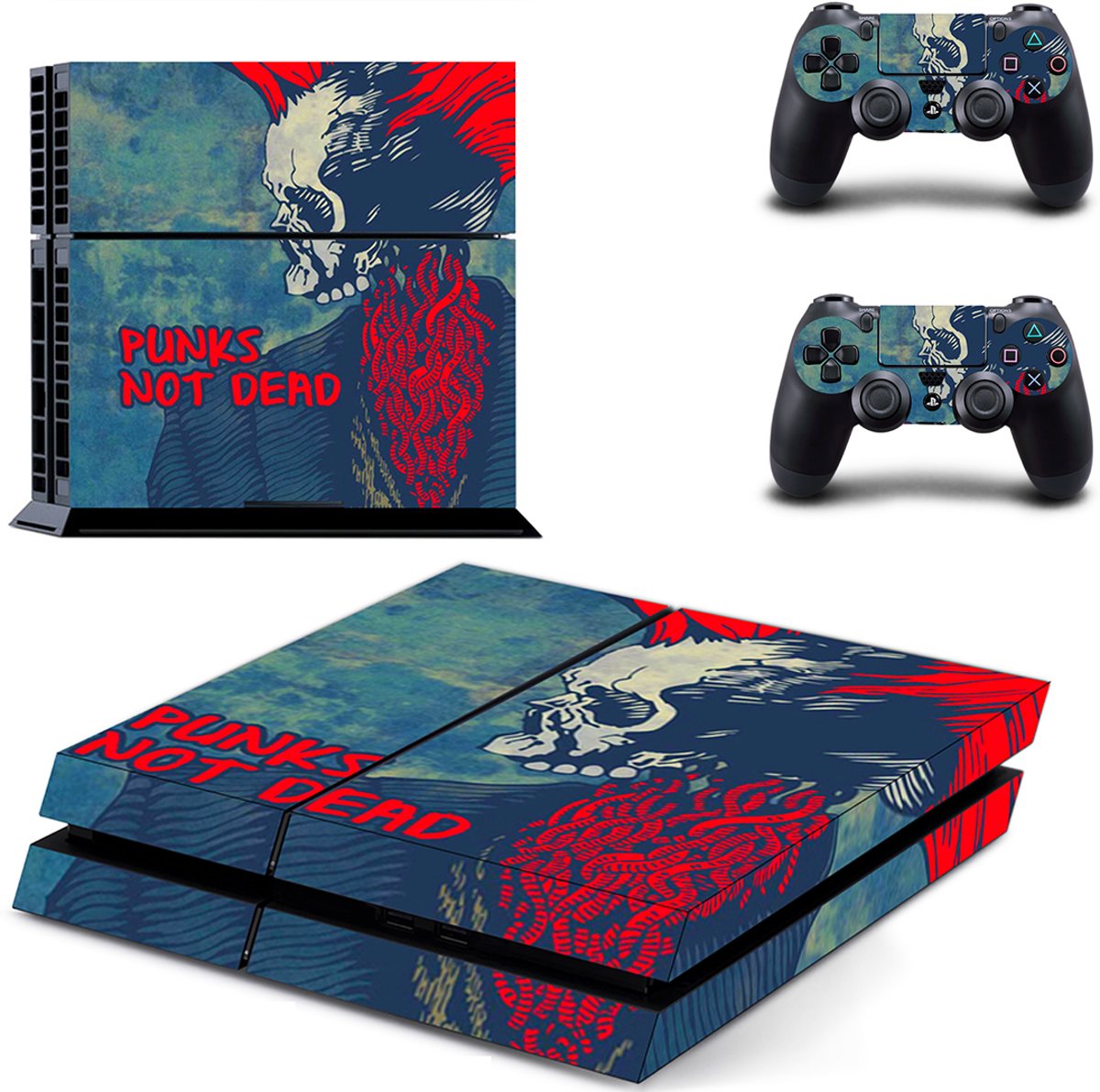 Design Punk - Playstation 4 Skin Sticker